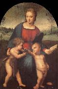 Aragon jose Rafael The Madonna of the goldfinch oil